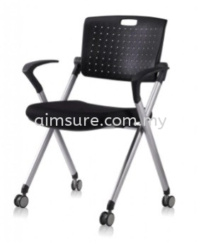 Foldable chair with armrest AIM338