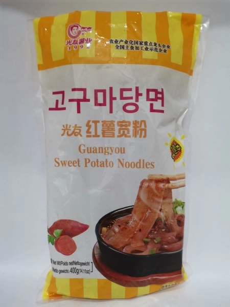 Guangzhou Sweet Potato Noodles 400g 光友 红薯宽粉 Mee Lebar dengan Ubi Keledek 