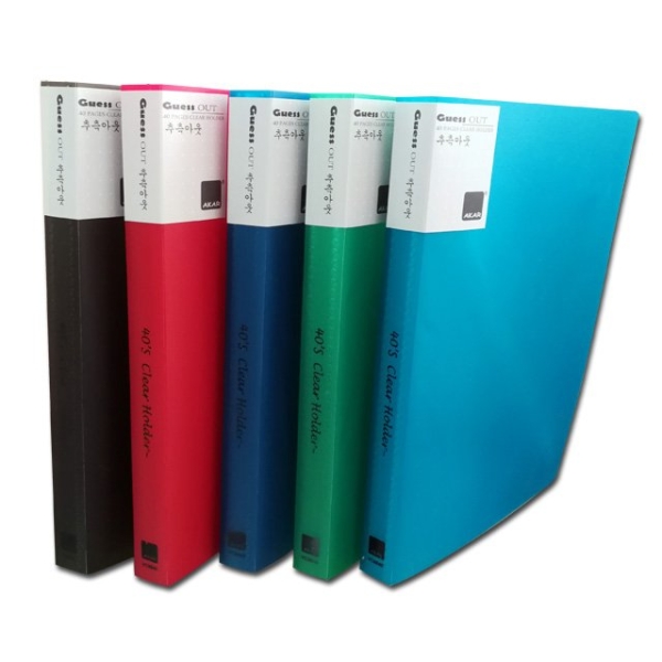 GuessOut 40 Pocket A4 Clear book / Clear holder Clear Book Filing Product Selangor, Malaysia, Kuala Lumpur (KL), Semenyih Supplier, Suppliers, Supply, Supplies | V CAN (1999) SDN BHD