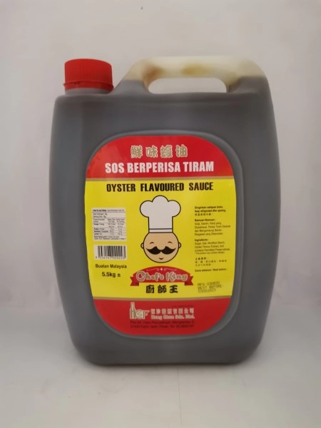 Chef King Oyster Flavoured Sauce 5.5kg+- 厨师王 鲜味蚝油 Sos Berperisa Tiram