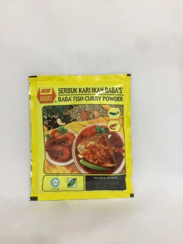 BABA'S Fish Curry Powder 25g  鱼类咖喱粉 Serbuk Kari Ikan