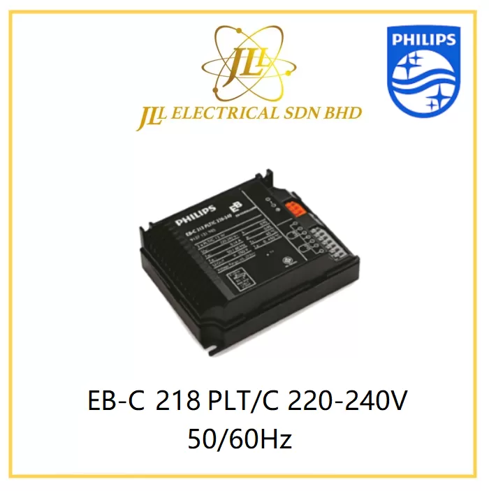 PHILIPS EB-C 218 PLT/C 220-240V 50/60Hz ELECTRONIC BALLAST