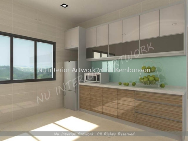 Kitchen Kitchen Design Selangor, Malaysia, Kuala Lumpur (KL), Seri Kembangan Services | NU Interior Art Work