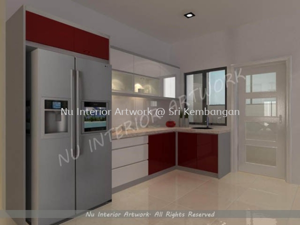 Kitchen Kitchen Design Selangor, Malaysia, Kuala Lumpur (KL), Seri Kembangan Services | NU Interior Art Work