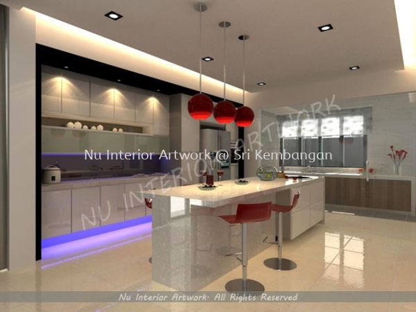 Kitchen Kitchen Design Selangor, Malaysia, Kuala Lumpur (KL), Seri Kembangan Services | NU Interior Art Work