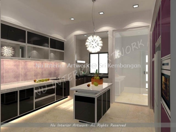 Kitchen Kitchen Design Selangor, Malaysia, Kuala Lumpur (KL), Seri Kembangan Services | NU Interior Art Work