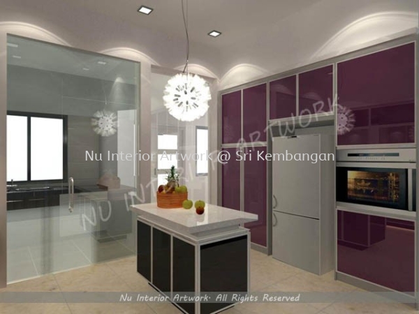 Kitchen Kitchen Design Selangor, Malaysia, Kuala Lumpur (KL), Seri Kembangan Services | NU Interior Art Work