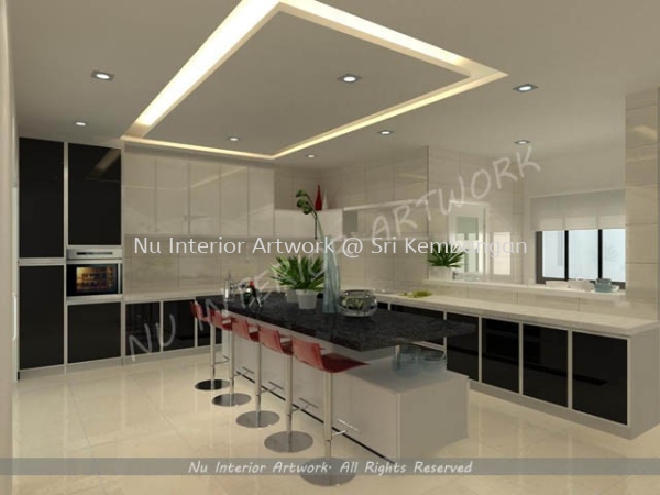 Kitchen Kitchen Design Selangor, Malaysia, Kuala Lumpur (KL), Seri Kembangan Services | NU Interior Art Work