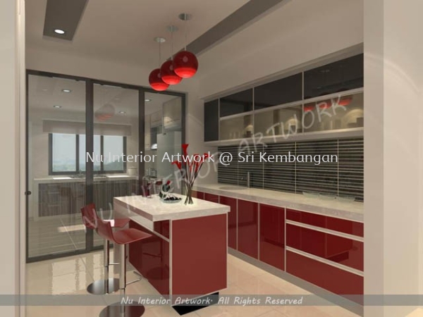 Kitchen Kitchen Design Selangor, Malaysia, Kuala Lumpur (KL), Seri Kembangan Services | NU Interior Art Work