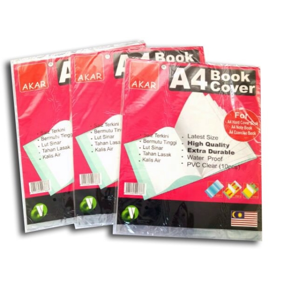 Akar A4 Book Cover (10's /pack) Book Wrapper Selangor, Malaysia, Kuala Lumpur (KL), Semenyih Supplier, Suppliers, Supply, Supplies | V CAN (1999) SDN BHD