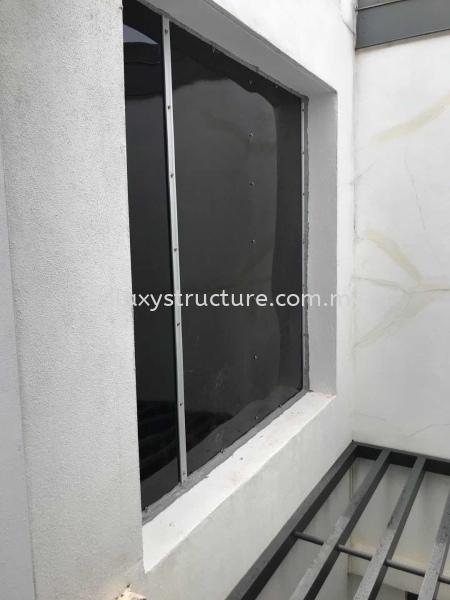 Custom make polycarbonate to closed area @ Jalan Flora 3F/13, Bandar Rimbayu, 42500 Telok Panglima Garang. Polycarbonate Skylight & Roofing Selangor, Malaysia, Kuala Lumpur (KL), Shah Alam Supplier, Suppliers, Supply, Supplies | GALAXY STRUCTURE & ENGINEERING SDN BHD