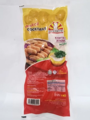 AYAM PERTIWI Smoked Cocktails 1kg 烟熏小香肠  Koktel Ayam