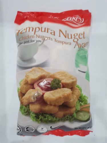 LIKES Chicken Nuggets Tempura 1kg 鸡肉天妇罗 Tempura Nuget Ayam