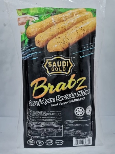 SG BLACKPEPPER BRATWURST 1K 黑胡椒大香肠