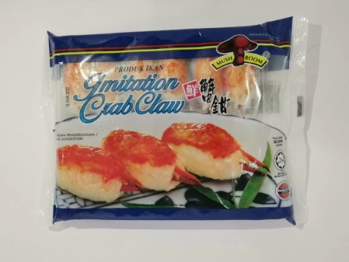 MUSHROOM Imitation Crab Claw 240g 鲜蟹钳  Produk Ikan Isi Ketam