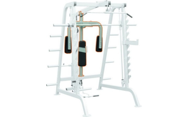 Half Cage Pec Fly Attachment IFHCP IF Series Free Weights Commercial GYM Penang, Malaysia, Perak, Jelutong, Ipoh Supplier, Supply, Supplies, Setup | Arah Bumiraya Sdn Bhd/Olympic Sports & Fitness Sdn Bhd