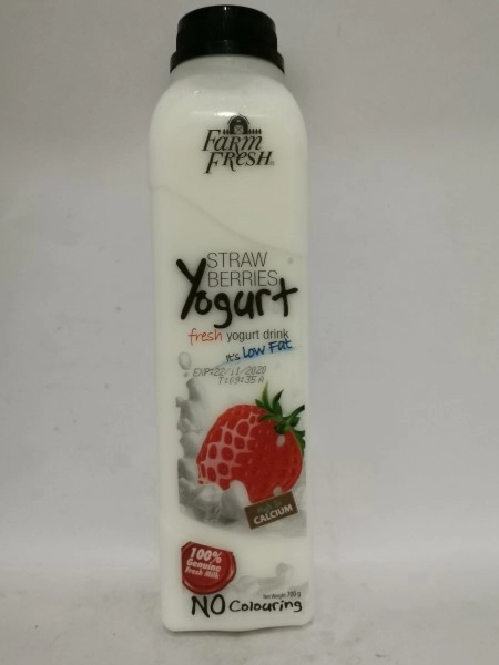 FARMFRESH Strawberry Yogurt 700ml 草莓优格 