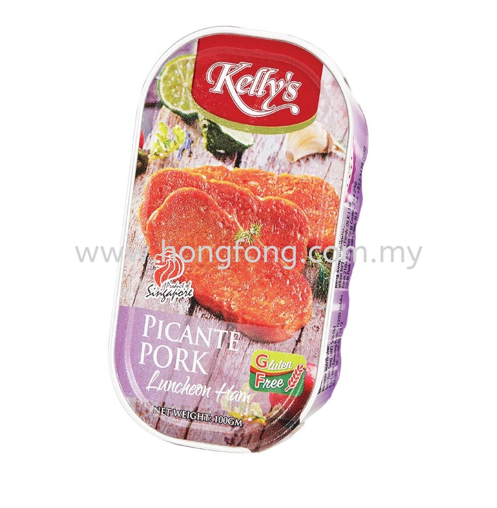 Kelly's Luncheon meat 100g-PICANTE