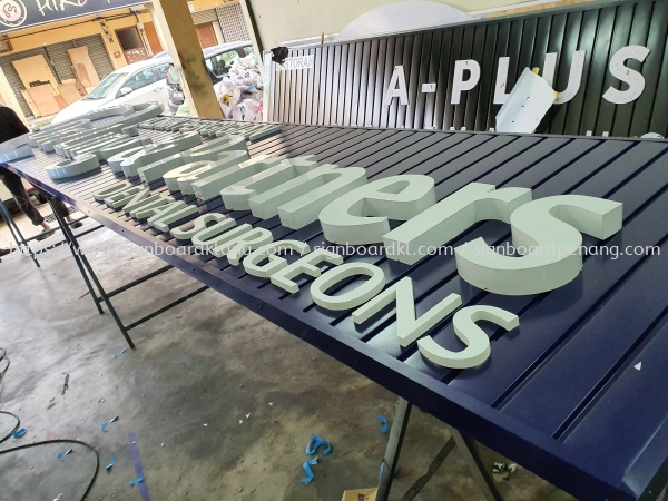 Dr ling & partners dental Aluminum trim 3D box up led channel frontlit signage signboard at sardang Kuala Lumpur Aluminum Ceiling Trim Casing 3D Box Up Signboard Selangor, Malaysia, Kuala Lumpur (KL) Pembuat, Pebekal, Pemasangan | Great Sign Advertising (M) Sdn Bhd