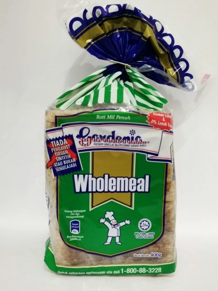 GARDENIA Wholemeal Bread 400g