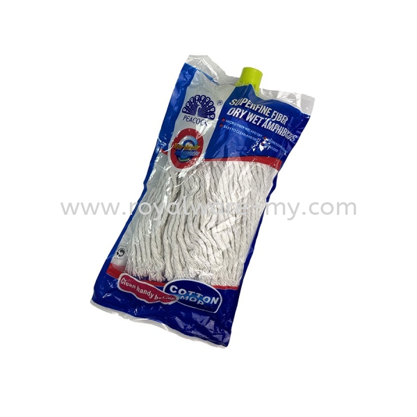 300GM White Mop (300) Mop Cleaning Supply Malaysia, Selangor, Kuala Lumpur (KL), Klang Supplier, Manufacturer, Supply, Supplies | Wei Khing Marketing Sdn Bhd