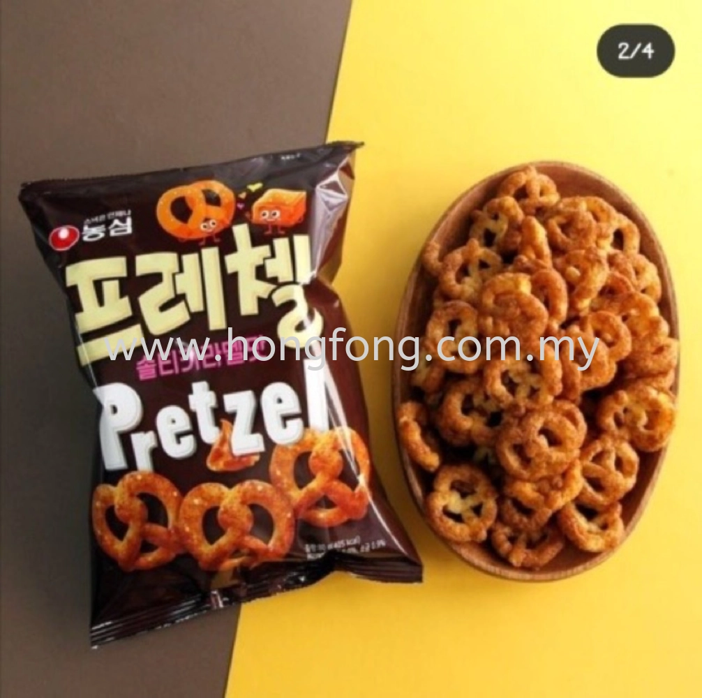 HF NONGSHIM PRETZEL CARAMEL 80G