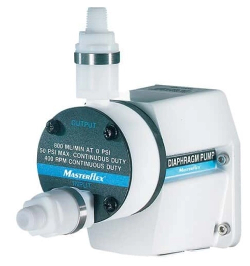 EW-07090-42 Masterflex PTFE-Diaphragm Pump Head, 80 to 800 mL/min