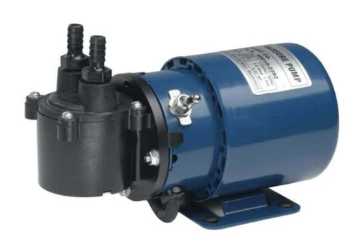 EW-07532-45 Air Cadet Vacuum/Pressure Pump, Diaphragm, Single Head, 0.45 cfm, 230 VAC