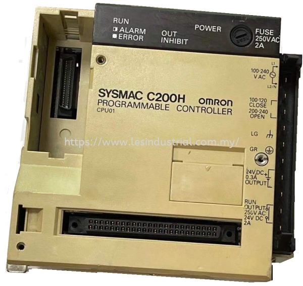 Omron C200H-CPU01-E Processor/Controller CPU - Processor/Controller Johor Bahru (JB), Malaysia, Ulu Tiram Supplier, Suppliers, Supply, Supplies | LES Industrial Automation Sdn Bhd