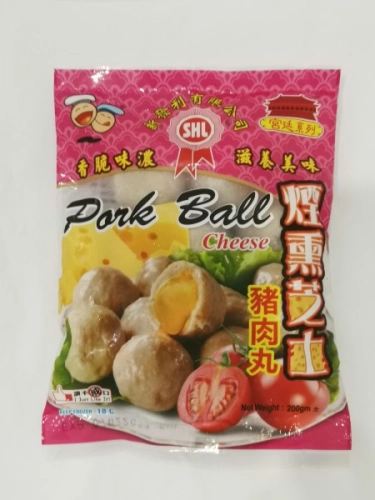 SHL Pork Cheese Ball 200g+- 烟熏芝士肉丸