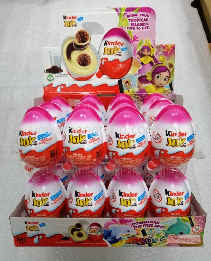 KINDER JOY GIRL 24 x 20g