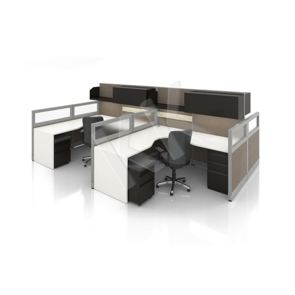 2 Seater Fabric Partition Office Workstation Concept 3 Fabric Partition Systems Workstations Johor Bahru (JB), Malaysia, Ulu Tiram, Johor Jaya Supplier, Suppliers, Supply, Supplies | KK Officepoint Sdn Bhd