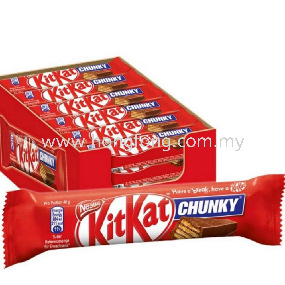 Nestle kit kat milk choco 38g -(HALAL)