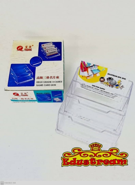 3 LAYER NAME CARD STAND SL-B912 /FQ023 Name Card Holder Stationery & Craft Johor Bahru (JB), Malaysia Supplier, Suppliers, Supply, Supplies | Edustream Sdn Bhd