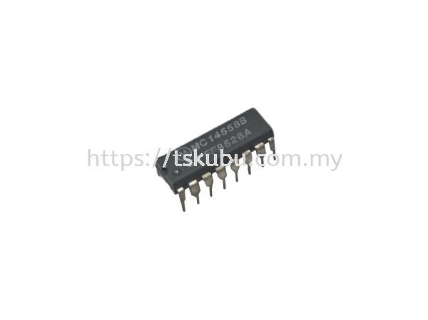 96555600  MC 14558B  CMOS IC ICs & TRANSISTOR ELECTRONICS Melaka, Malaysia Supplier, Retailer, Supply, Supplies | TS KUBU ELECTRONICS SDN BHD