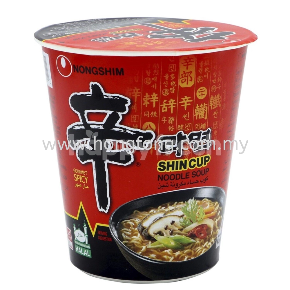 NONGSHIM MUSHROOM RAMEN CUP 72G-Korea version