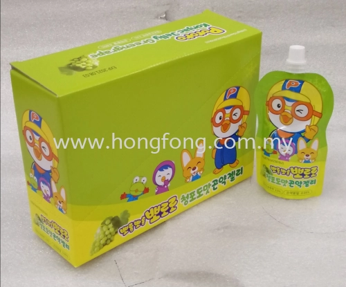 HF PORORO KONJAC JELLY 100ML-GRAPE