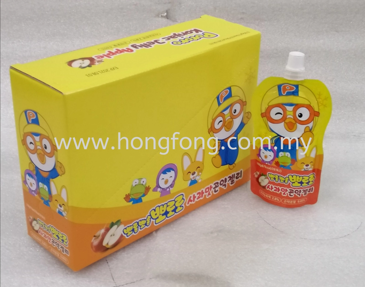 HF PORORO KONJAC JELLY 100ML-APPLE