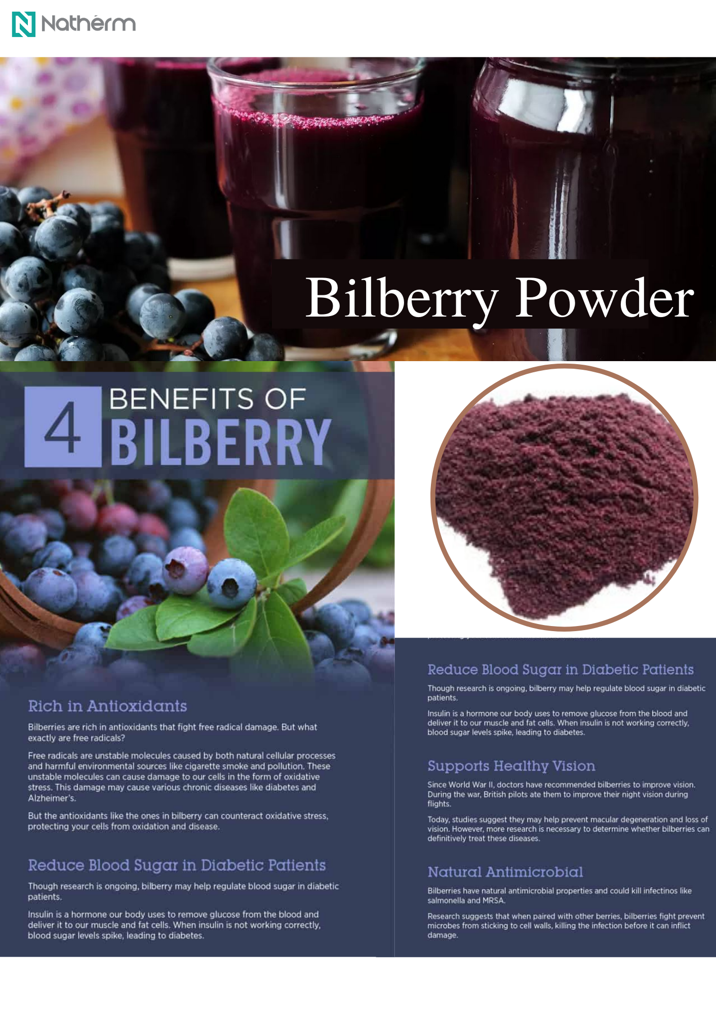 BILBERRY EXTRACT POWDER