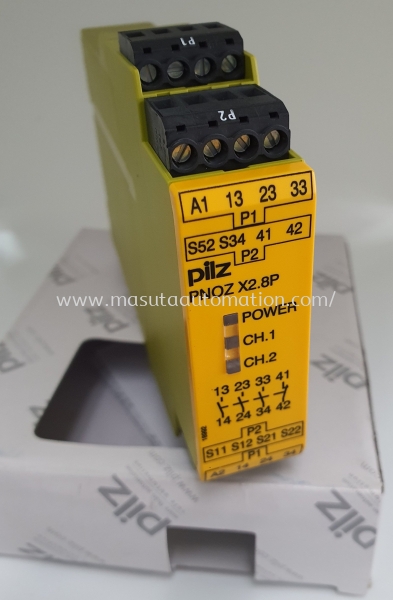 PNOZ X2.8P 24VACDC (777301) Safety Relay Relays & Socket Selangor, Malaysia, Kuala Lumpur (KL), Puchong Supplier, Suppliers, Supply, Supplies | Masuta Automation Sdn Bhd