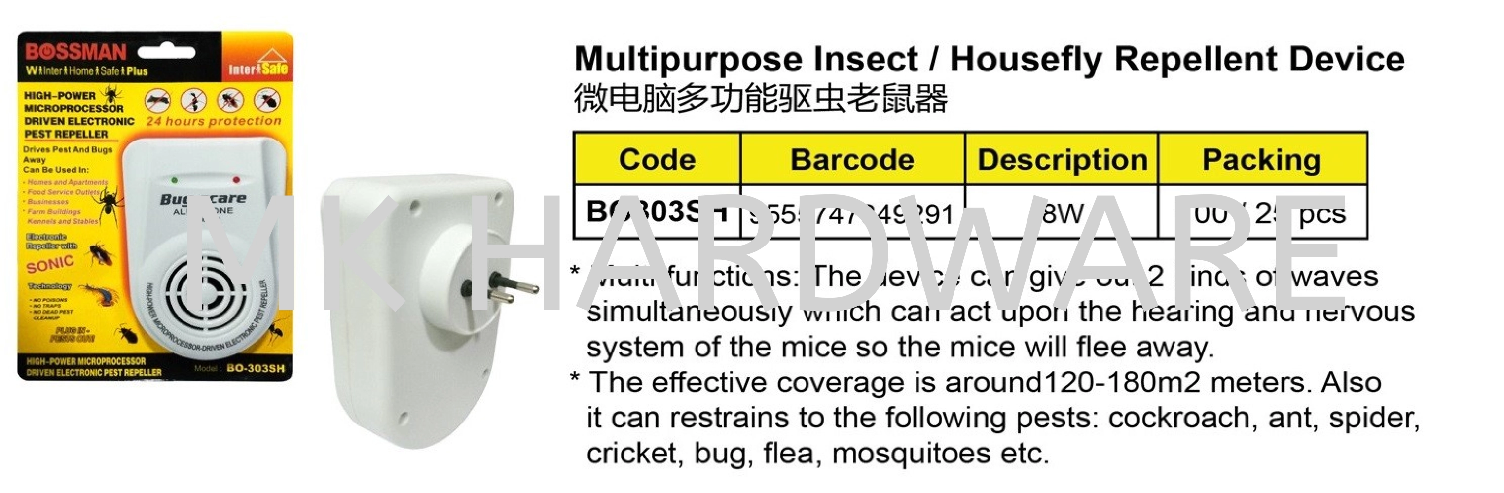 MULTIPURPOSE INSECT REPELLENT DEVICE Selangor, Malaysia, Kuala Lumpur ...