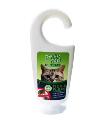 FATTY CAT SHAMPOO TICK & FLEAS (250ml)