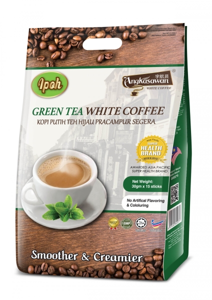 ANGKASAWAN GREEN TEA WHITE COFFEE 12'S X 30G- RM9.99 ANGKASAWAN Malaysia, Selangor, Kuala Lumpur (KL) Manufacturer, Supplier, Supply, Supplies | Next Lo Products (M) Sdn Bhd