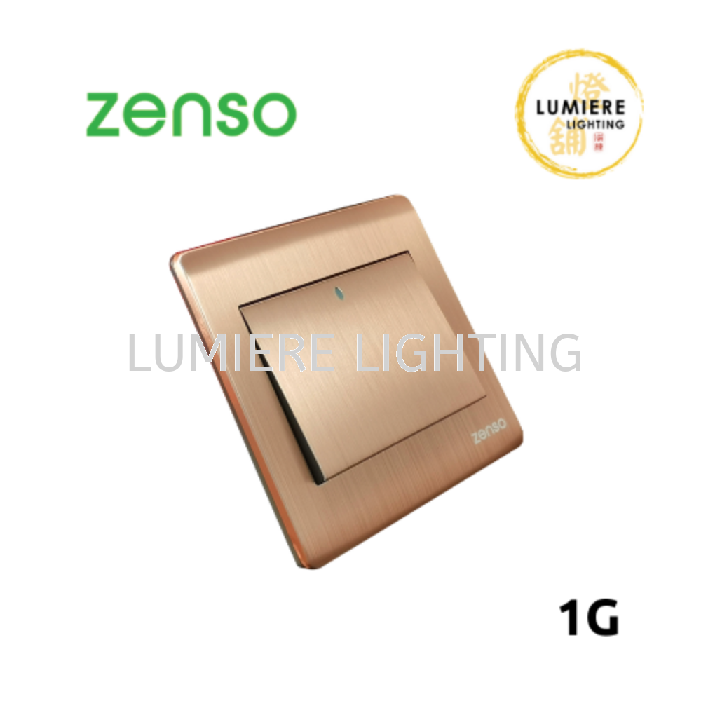 Zenso Switch Metallo 1G/2G/3G/4G Rose Gold Switch Zenso Switch Selangor ...