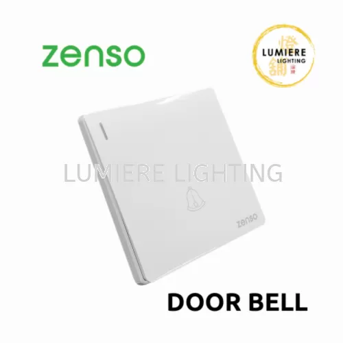 Zenso Switch Grande Door Bell White