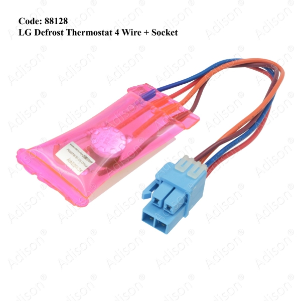 Code: 88128 LG Defrost Thermostat 4 Wire Defrost Thermostat Refrigerator Parts Melaka, Malaysia Supplier, Wholesaler, Supply, Supplies | Adison Component Sdn Bhd