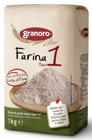 GRANORO FARINA "1" TYPE "1" FLOUR ( SOFT WHEAT ) 1KG Flour Penang,  Malaysia, George Town Supplier, Wholesaler,