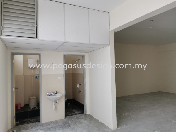  Gypsum Board Partition  Johor Bahru (JB), Taman Universiti, Skudai Contractor, Service | Pegasus Design & Build Sdn Bhd