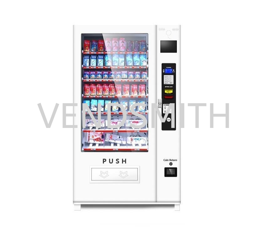 Vendsmith S800 Combo Snack Drinks Vending Machine Penang Malaysia Seberang Perai Supplier Suppliers Supply Supplies