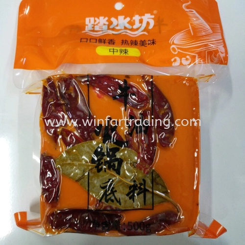 踏水坊牛油火锅底料 500G